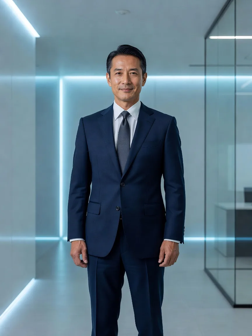 代表者のポートレート写真