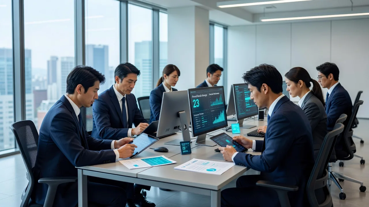 脆弱性診断の結果を確認する担当者